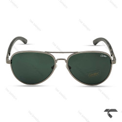 عینک آفتابی مردانه کارتیر CT2851-3 خلبانی نوک مدادی Cartier-9863-G