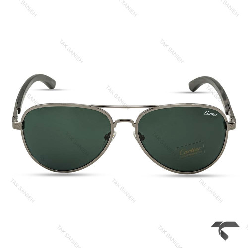 عینک مردانه آفتابی کارتیر CT2851-3 خلبانی Cartier-9862-G