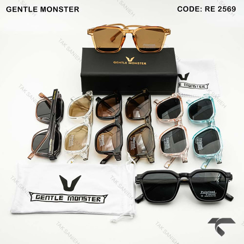 عینک جنتل مانستر RE2569-1 یو وی 400 پلار زنانه مردانه GentleMonster-9875-U