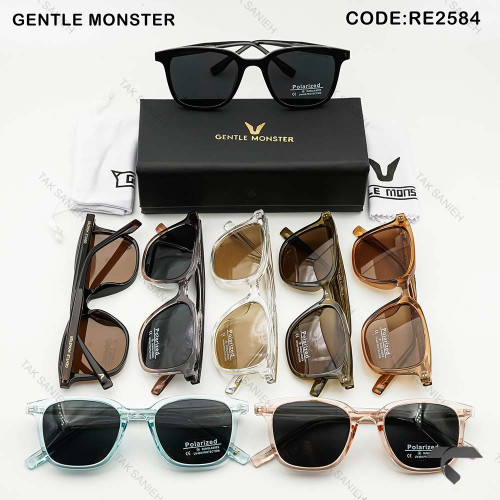 عینک آفتابی جنتل مانستر RE2584-1 پلاریزه یووی 400 زنانه مردانه GentleMonster-9883-U