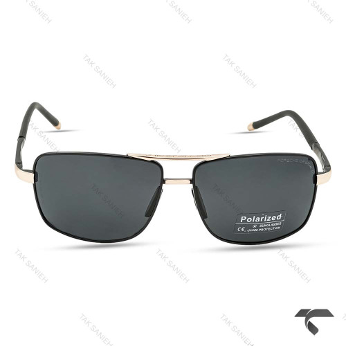عینک دودی پورشه دیزاین P1087-3 مردانه طلایی قهوه ای Porsche-9901-G عینک دودی پورشه دیزاین P1087-3 مردانه طلایی قهوه ای Porsche-9901-G