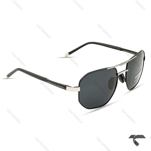عینک دودی پورشه دیزاین P1089-2 پلاریزه مردانه سیلور مشکی Porsche-9904-G عینک دودی پورشه دیزاین P1089-2 پلاریزه مردانه سیلور مشکی Porsche-9904-G