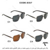 عینک قهوه ای کارتیه مردانه P8357-3 پولار Cartier-9975-G