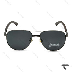عینک دودی کارتیر خلبانی p1078 پولاریزه یو وی 400 مردانه Cartier-9985-G