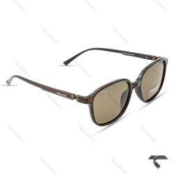 عینک پلیس مردانه RE2595-6 دسته 360 درجه قهوه ای Police-10023-G