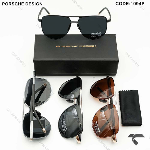 عینک مردانه پورشه دیزاین P1094-1 خلبانی پلاریزه Porsche-10030-G
