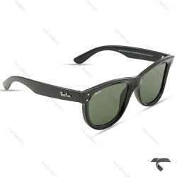 عینک آفتابی ری بن RB0501-7 پلاریزه مشکی لنز سبز RayBan-10057-U