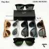 عینک آفتابی ری بن RB0501-4 پلاریزه قهوه ای سوخته RayBan-10054-U