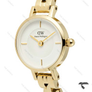 ساعت دنیل ولینگتون زنانه مینی Petite طلایی صفحه سفید DW-10120-L