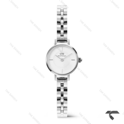 دنیل ولینگتون زنانه مینی Petite سیلور صفحه سفید DW-10122-L دنیل ولینگتون زنانه مینی Petite سیلور صفحه سفید DW-10122-L