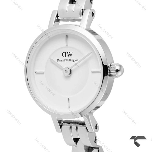 دنیل ولینگتون زنانه مینی Petite سیلور صفحه سفید DW-10122-L دنیل ولینگتون زنانه مینی Petite سیلور صفحه سفید DW-10122-L
