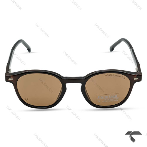 عینک جنتل مانستر RE2578-2 پلار قهوه ای سوخته GentleMonster-10135-U