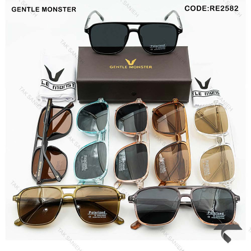 عینک قهوه ای سوخته جنتل مانستر RE2582-2 پلاریزه GentleMonster-10143-U