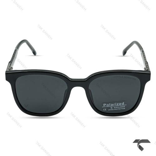 عینک آفتابی مشکی جنتل مانستر RE2587-1 پلاریزه GentleMonster-10150-U