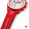 امگا سواچ ماموریت به مریخ بند رابر جدید قرمز Swatch-10215-U