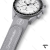 امگا سواچ ماموریت به ماه بند رابر جدید طوسی Swatch-10222-U