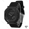 ساعت پروترک مردانه فول مشکی بند برزنتی Protrek-10160-G