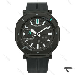 ساعت کاسیو پروترک مردانه بند رابر مشکی Protrek-10164-G