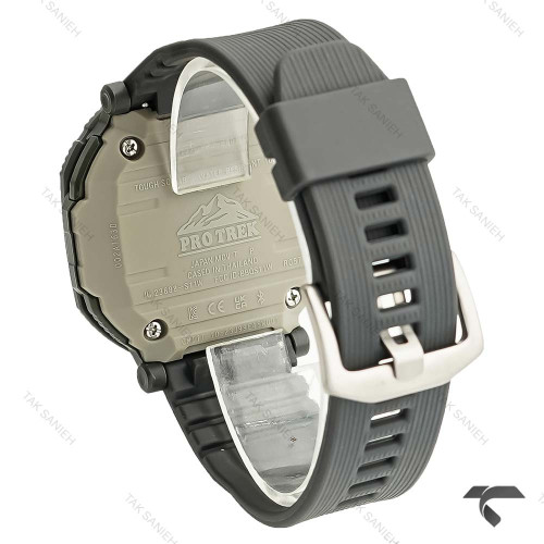 ساعت پروترک مردانه بند رابر طوسی Protrek-10164-G