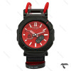 ساعت پروترک PRJ-B001 بند برزنتی و کشی قرمز Protrek-10167-G