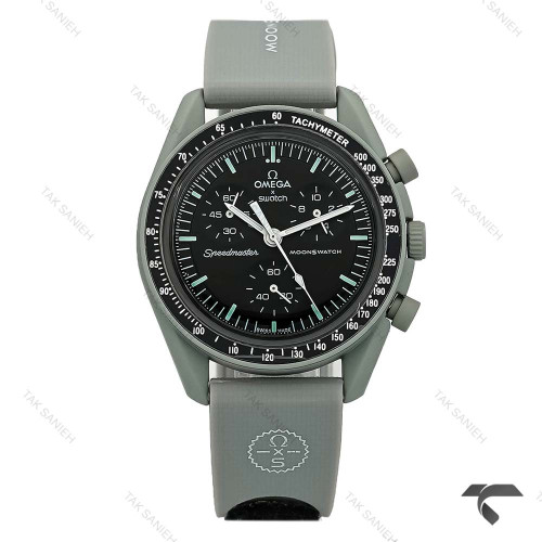 امگا سواچ مون واچ بند رابر طوسی Swatch-10193-U