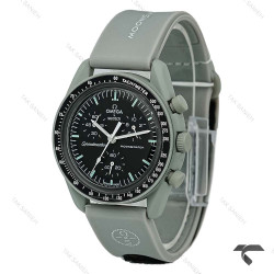 امگا سواچ ماموریت به عطارد بند رابر طوسی Swatch-10193-U