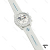 امگا سواچ مون واچ من همه رو شکست میدم... بند رابر سفید Swatch-10201-U