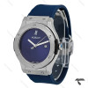 هابلوت صفحه مهندسی مردانه استیل سرمه ای بند رابر Hublot-10442-G