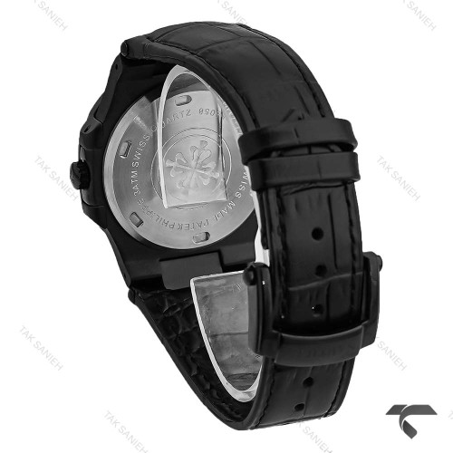 ساعت پتک فیلیپ ناتیلوس چرمی مردانه فول مشکی Patek-10452-G ساعت پتک فیلیپ ناتیلوس چرمی مردانه فول مشکی Patek-10452-G