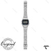 کاسیو نوستالژی A158WA-1 کامپیوتری استیل صفحه مشکی Casio-10244-U