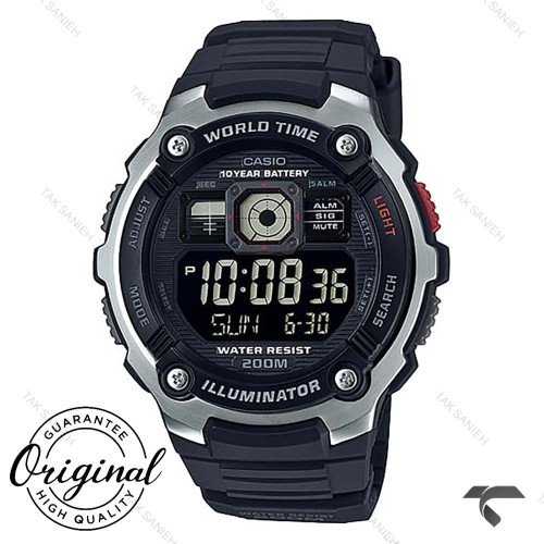ساعت کاسیو دیجیتالی AE-2000W-1BV مردانه اورجینال Casio-10250-G ساعت کاسیو دیجیتالی AE-2000W-1BV مردانه اورجینال Casio-10250-G