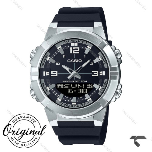 ساعت مچی کاسیو AMW-870-1AV اصل مردانه بند رابر Casio-10253-G ساعت مچی کاسیو AMW-870-1AV اصل مردانه بند رابر Casio-10253-G