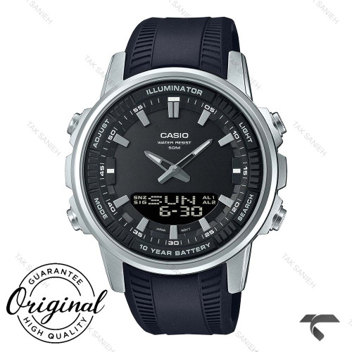ساعت بند رابر مردانه AMW-880-1AV کاسیو اصل Casio-10257-G ساعت بند رابر مردانه AMW-880-1AV کاسیو اصل Casio-10257-G