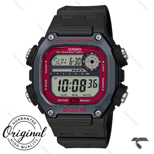 ساعت مچی مردانه کاسیو ایلومینیتور DW-291H-1BV مشکی Casio-10260-G