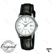 ساعت کاسیو LTP-1183E-7A زنانه بند چرم مشکی Casio-10273-L
