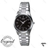 ساعت کاسیو بند فلزی LTP-1274D-1A زنانه صفحه مشکی Casio-10277-L ساعت کاسیو بند فلزی LTP-1274D-1A زنانه صفحه مشکی Casio-10277-L