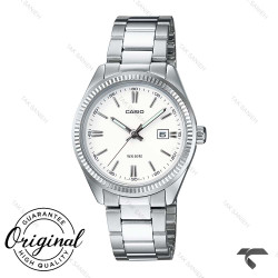 ساعت زنانه کاسیو LTP-1302D-7A1V سیلور صفحه سفید Casio-10284-L
