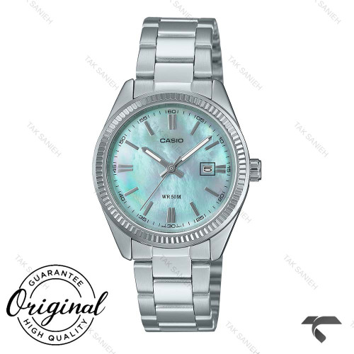 ساعت مچی کاسیو زنانه LTP-1302DS-2AV صفحه آبی آسمانی Casio-10288-L