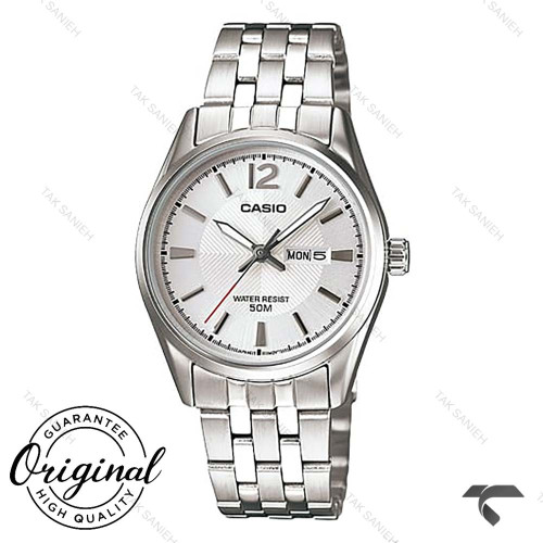 کاسیو زنانه LTP-1335D-7AV تمام سیلور Casio-10298-L کاسیو زنانه LTP-1335D-7AV تمام سیلور Casio-10298-L