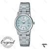ساعت زنانه کاسیو LTP-V002D-2B سیلور صفحه تیفانی Casio-10304-L