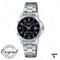ساعت کاسیو زنانه تقویم دار LTP-V004D-1B سیلور Casio-10308-L