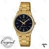 ساعت کاسیو LTP-V005G-1B طلایی صفحه مشکی Casio-10321-L