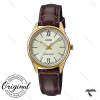 ساعت کاسیو LTP-V005GL-9B اورجینال زنانه بند چرم قهوه ای Casio-10326-L ساعت کاسیو LTP-V005GL-9B اورجینال زنانه بند چرم قهوه ای Casio-10326-L