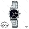 ساعت کاسیو زنانه دو تقویمه LTP-V006D-1B2 سیلور صفحه مشکی Casio-10330-L ساعت کاسیو زنانه دو تقویمه LTP-V006D-1B2 سیلور صفحه مشکی Casio-10330-L
