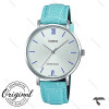 ساعت کاسیو آبی آسمانی LTP-VT01L-7B3 اورجینال بند چرم Casio-10347-L