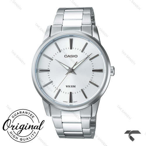 ساعت کاسیو مردانه MTP-1303D-7AV تمام سیلور Casio-10357-G ساعت کاسیو مردانه MTP-1303D-7AV تمام سیلور Casio-10357-G