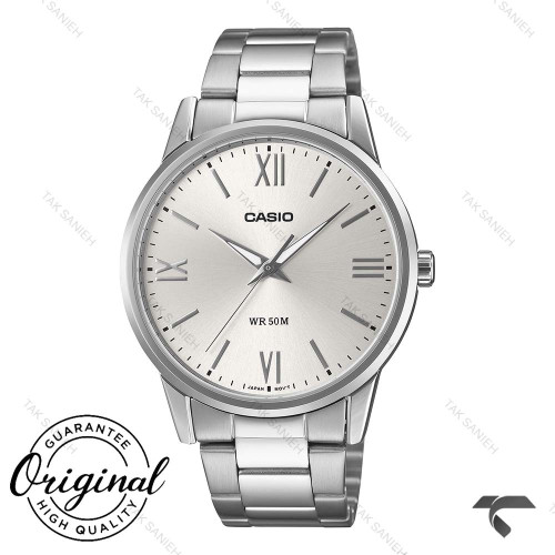 کاسیو مردانه MTP-1303DD-7AV تمام سیلور Casio-10360-G کاسیو مردانه MTP-1303DD-7AV تمام سیلور Casio-10360-G