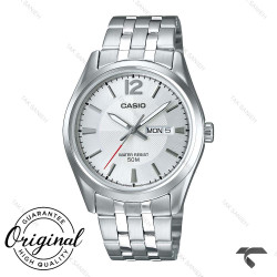 ساعت کاسیو مردانه MTP-1335D-7AV سیلور صفحه سیلور Casio-10367-G