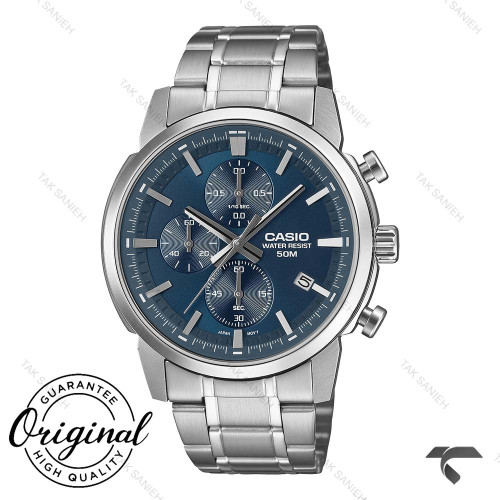 ساعت مچی کاسیو سه موتوره MTP-E510D-2A2V مردانه Casio-10382-G ساعت مچی کاسیو سه موتوره MTP-E510D-2A2V مردانه Casio-10382-G