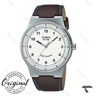 ساعت کاسیو MTP-RS105L-7BV مردانه سولار بند چرم قهوه ای Casio-10393-G
